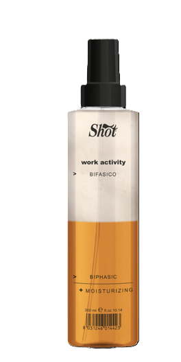 Двофазний кондиціонер для волосся SHOT Work Activity Biphasic Istant Conditioner, 300 ml - 1